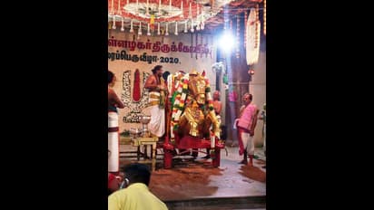 மதுரை அழகர்கோவிலில் பக்தர்கள் இல்லாமல் நடைபெற்ற சித்திரை திருவிழா.! காண முடியாத பக்தர்களுக்கான வீடியோ பதிவு.!