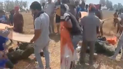 ಭಾರತೀಯ ವಾಯುಸೇನೆ ವಿಮಾನ ಅಪಘಾತ, ಕೆಳಕ್ಕೆ ಜಿಗಿದ ಪೈಲೈಟ್ ರಕ್ಷಿಸಿದ ಗ್ರಾಮಸ್ಥರು!