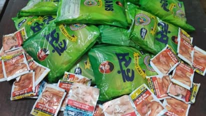 പലചരക്ക് കട കേന്ദ്രീകരിച്ച് വില്പ്പന; കമ്പത്ത് ലക്ഷങ്ങൾ വിലമതിക്കുന്ന നിരോധിത പുകയില ഉൽപ്പന്നങ്ങൾ പിടികൂടി