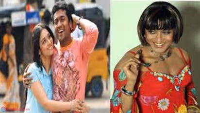 “அயன்” படத்தில் சூர்யா போட்ட லேடி டிரஸ் எந்த நடிகையோடது தெரியுமா?... வைரலாகும் போட்டோ...!