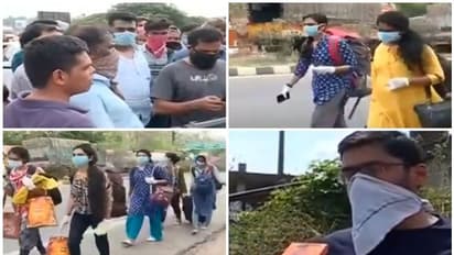 കളക്ടർമാരുടെ അനുമതിയോടെ ഹരിയാനയിൽ നിന്നെത്തിയ വിദ്യാർത്ഥികളെ വാളയാറിൽ തടഞ്ഞു, പിന്നെ അനുമതി നൽകി