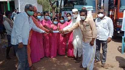 ಕೊರೋನಾ ವಿರುದ್ಧ ಹೋರಾಟ: ಆಶಾ ಕಾರ್ಯಕರ್ತೆಯರಿಗೆ ಉಡಿ ತುಂಬಿ ಸನ್ಮಾನ