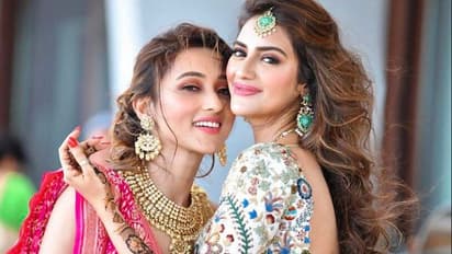 Nusrat Jahan spends quality time with best friend Mimi Chakraborty in London