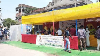 লকডাউনে সহায় কাউন্সিলর, এবার 'বিনেপয়সা বাজার' বসল রায়গঞ্জেও