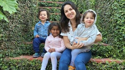 പ്രസവിക്കാതെ മൂന്ന് കുഞ്ഞുങ്ങളുടെ അമ്മയായി; വൈകിയെങ്കിലും ആശംസകളുമായി സണ്ണി ലിയോണ്