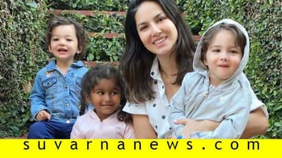 ಮಕ್ಕಳೊಂದಿಗೆ ವಿದೇಶಕ್ಕೆ ಹಾರಿದ ಸನ್ನಿ ಲಿಯೋನ್; ಹೇಗೆ ಸಾಧ್ಯವಾಯ್ತು?