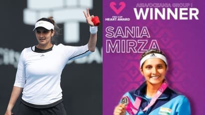 প্রথম ভারতীয় হিসেবে 'ফেড কাপ হার্ট' অ্যাওয়ার্ড পেলেন সানিয়া মির্জা, জিতলেন দেশবাসীর হৃদয়ও
