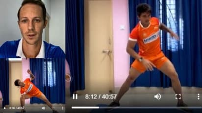 Watch: Robin Arkell, Krishan Pathak showcase Indian hockey team’s lockdown workout