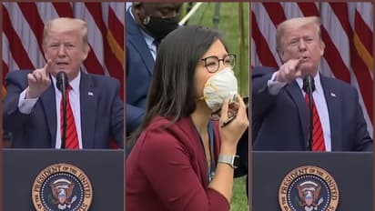 'ചൈനയോട് ചോദിക്ക്': മാധ്യമപ്രവര്ത്തകരോട് ഇടഞ്ഞ് വാര്ത്ത സമ്മേളനം നിര്ത്തി ട്രംപ്