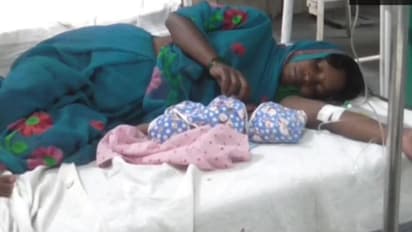 നാട്ടിലേക്ക് കാൽനടയായി മടങ്ങവേ യുവതി വഴിയില്‍ പ്രസവിച്ചു; പിന്നാലെ 150 കിലോമീറ്റര്‍ കൂടി നടത്തം