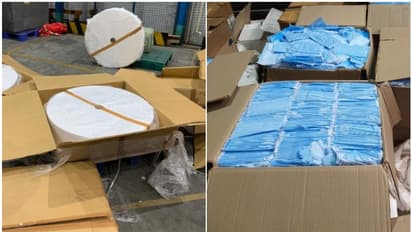 രാജ്യത്ത് ക്ഷാമം നേരിടുമ്പോള് പിപിഇ കിറ്റുകളും മാസ്ക്കുകളും ചൈനയിലേക്ക് കടത്താന് ശ്രമം