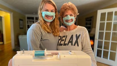 21 साल की लड़की ने बनाया अनोखा फेस मास्क, इसे पहन कान से कमजोर लोगों से कर सकेंगे बात