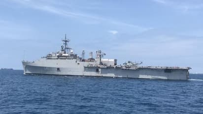 സമുദ്രസേതു ദൗത്യം രണ്ടാം ഘട്ടം: ഐഎൻഎസ് ജലാശ്വ വീണ്ടും മാലിദ്വീപിലേക്ക് യാത്ര തിരിച്ചു