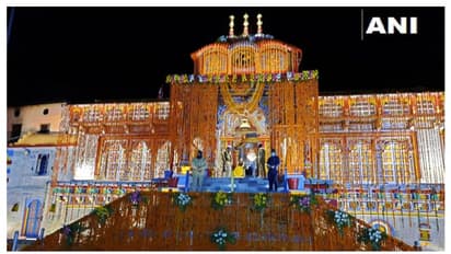 Portals of Badrinath open as first puja offered on behalf of PM Narendra Modi for welfare of mankind