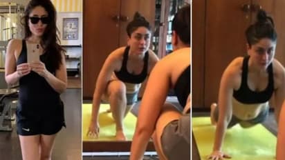 'ഫിറ്റ്നസ്' രഹസ്യം ഈ വ്യായാമം; വീഡിയോ പങ്കുവച്ച് കരീന