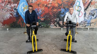 Thomas Bach visits Tokyo Olympics headquarters despite protests