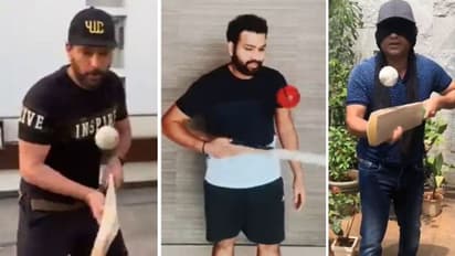 രോഹിത്തും യുവിയുടെ വെല്ലുവിളി ഏറ്റെടുത്തു; സച്ചിന്‍ ചെയ്തത് പോലെ 'ഉഡായിപ്പ്' ആയിരുന്നില്ല- വീഡിയോ