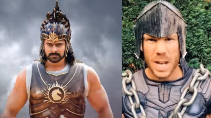 এবার বাহুবলি সাজলেন ডেভিড ওয়ার্নার, মুহূর্তে ভাইরাল ভিডিও