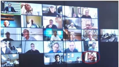 ബ്രസീല് പ്രസിഡന്റുമായുള്ള വീഡിയോ കോണ്ഫറന്സില് വന് അബദ്ധം; യുവവ്യവസായി എത്തിയത് നഗ്നനായി