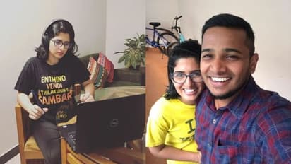 'ഞാനൊരു സൈക്കോയ്ക്കൊപ്പമാണ് ജീവിക്കുന്നത്'; ഭാര്യക്ക് ബേസിലിന്റെ വക 'എട്ടിന്റെ പണി'