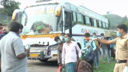 ആനച്ചാലിൽ അതിഥി തൊഴിലാളികളെ ബംഗാളിലേക്ക് കടത്താൻ ശ്രമിച്ച ബസ് ജീവനക്കാർക്കെതിരെ കേസ്
