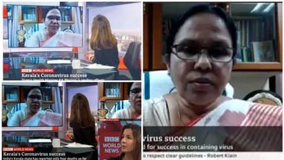 കൊവിഡ് 19 പ്രതിരോധത്തിലെ കേരളാ മോഡല്; ബിബിസി ചര്ച്ചയില് താരമായി കെ കെ ശൈലജ