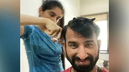 స్కోరు 99 దగ్గర కంటే భార్య చేతిలో హెయిర్ కటింగే కష్టం: పుజారా