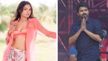 விஜய்யிடம் வாயைக் கொடுத்த பிரபல நடிகை... மரண கலாய் கலாய்த்த தளபதி...!