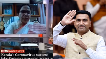 ബിബിസി അഭിമുഖത്തിലെ പരാമര്‍ശം അമ്പരപ്പുണ്ടാക്കി; കെകെ ശൈലജക്കെതിരെ ഗോവ മുഖ്യമന്ത്രി