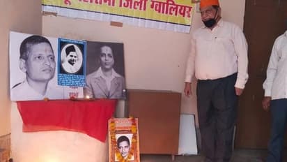 111 വിളക്കുകള് തെളിച്ച് ഗാന്ധിയുടെ ഘാതകന്റെ ജന്മവാര്ഷികം ആഘോഷിച്ച് ഹിന്ദുമഹാസഭ