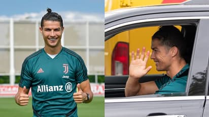 ১০ সপ্তাহ পর অনুশীলনে ফিরলেন ক্রিশ্চিয়ানো রোনাল্ডো,খুশি জুভেন্টাস ভক্তরা