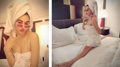 ಪುನೀತ್ ನಾಯಕಿಯ ಅರ್ಧ ಟವೆಲ್‌ನ ಓಪನ್ ಚಾಲೆಂಜ್, ಏನ್ಮಾಡ್ತಿರೋ ನೋಡಿ!