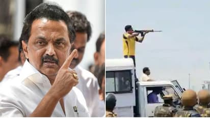 தென்பாண்டி கடலலைகள் ஓய்ந்தாலும், துப்பாக்கிச்சத்தம் ஓயவே ஓயாது..! தூத்துக்குடியை நினைவுபடுத்திய ஸ்டாலின்..!