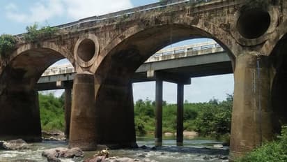 ಕಾವೇರಿ ನದಿ ಬಳಿ ಕಾಮಗಾರಿ ಪರಿಶೀಲಿಸಿದ ಸಂಸದ ಪ್ರತಾಪ್ ಸಿಂಹ