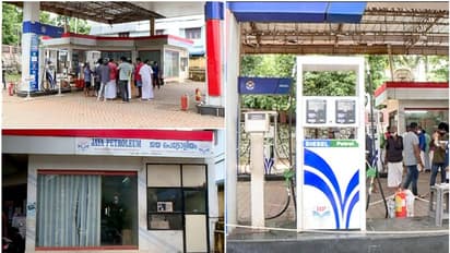 പെട്രോൾ പമ്പിലെ ഇന്ധനടാങ്കിൽ വെള്ളം കയറി; വാഹനങ്ങൾ പെരുവഴിയിലായി