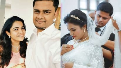 സന്തോഷം വരുമ്പോള് വാക്കുകള് കിട്ടില്ല; വിവാഹവാര്ഷികം ആഘോഷിച്ച് മെറിന്