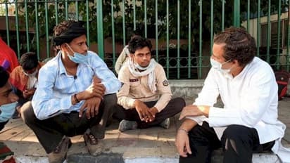 കുടിയേറ്റ തൊഴിലാളികൾ രാജ്യത്തിന്റെ സമ്പത്തെന്ന് രാഹുൽ; സർക്കാരിന്റെ വാഗ്ദാനങ്ങൾ വെറുതെയായെന്ന് തൊഴിലാളികൾ