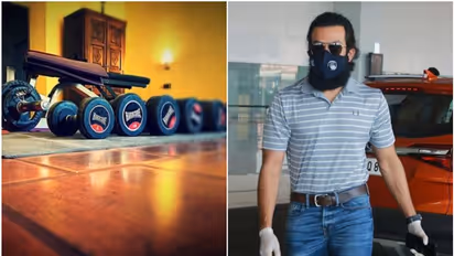 ക്വാറന്‍റൈന്‍ കേന്ദ്രത്തില്‍ മിനി ജിം! സന്തോഷം പങ്കുവച്ച് പൃഥ്വിരാജ്