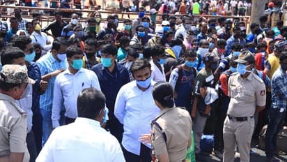 ಮಾನವೀಯತೆ ಮೆರೆದ ಸಚಿವ ಡಾ.ಕೆ. ಸುಧಾಕರ್