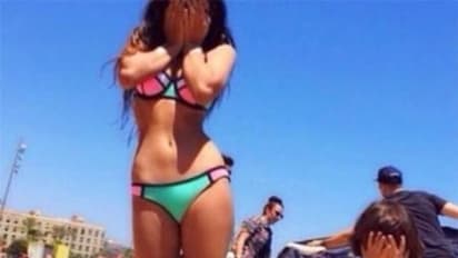 আইপিএলের ফাঁকেই উষ্ণতা ছড়াচ্ছে শাহরুখ কন্যা, দুবাই সৈকতে ভাইরাল সুহানা