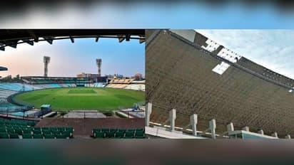 ঘূর্ণিঝড় আমফানের তাণ্ডবে লন্ডভন্ড যুবভারতী স্টেডিয়াম,অল্পের উপর রক্ষা পেল ইডেন গার্ডেন্স