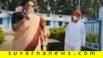 ಕತ್ತಲು ಕೋಣೆಗೊಯ್ದು ಬೆಲ್ಟ್ನಲ್ಲಿ ಥಳಿಸೋದು ಗೊತ್ತು: ಅಧಿಕಾರಿಗಳಿಗೆ ಕೇಂದ್ರ ಸಚಿವೆಯ ಧಮ್ಕಿ!