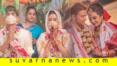 ಈ ಮದುಮಕ್ಕಳು ಧರಿಸಿದ್ದ ಮಾಸ್ಕ್ಗೆ ಸೋಶಿಯಲ್ ಮೀಡಿಯಾ ಫಿದಾ!