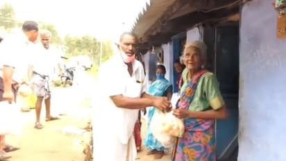 നിര്‍ധനര്‍ക്ക് സ്വന്തം ചെലവില്‍ അവശ്യസാധനങ്ങള്‍ എത്തിക്കുന്ന വാര്‍ഡ് മെമ്പര്‍; ശാന്തന്‍പാറയിലെ മുരുകനെ അറിയാം