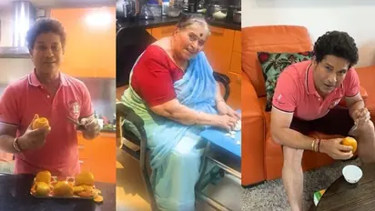 Watch: Sachin Tendulkar surprises family on his 25th wedding anniversary; mother prepares special dish