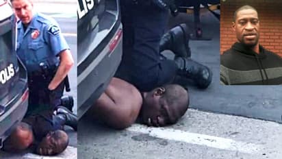 কৃষ্ণাঙ্গের গলার হাঁটু চেপে ধরে খুন করল শ্বেতাঙ্গ পুলিশ, ক্ষোভে উত্তাল ট্রাম্পের দেশ, দেখুন