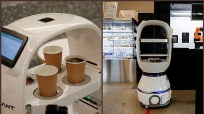കൊവിഡിനെ തോല്പ്പിക്കാന് റോബോട്ട്: ചായ കൊടുക്കാന് റോബോട്ട് ബാരിസ്റ്റ