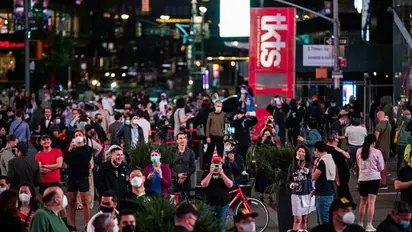 Photos: Here is why New York’s Times Square went dark amid coronavirus crisis