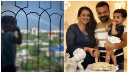 റെയിൻബോ ബോയി, ക്യൂട്ട് ഫോട്ടോയുമായി കുഞ്ചാക്കോ ബോബൻ