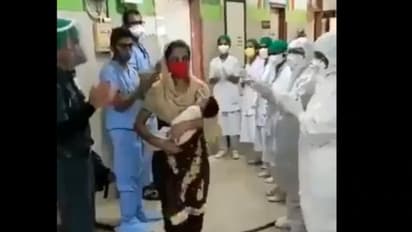 ജനിച്ച് മണിക്കൂറിനുള്ളിൽ കൊവിഡ് സ്ഥീരികരിച്ചു; മഹാമാരിയെ ചെറുത്ത് തോൽപ്പിച്ച് പതിനെട്ട് ദിവസം പ്രായമായ കുഞ്ഞ്